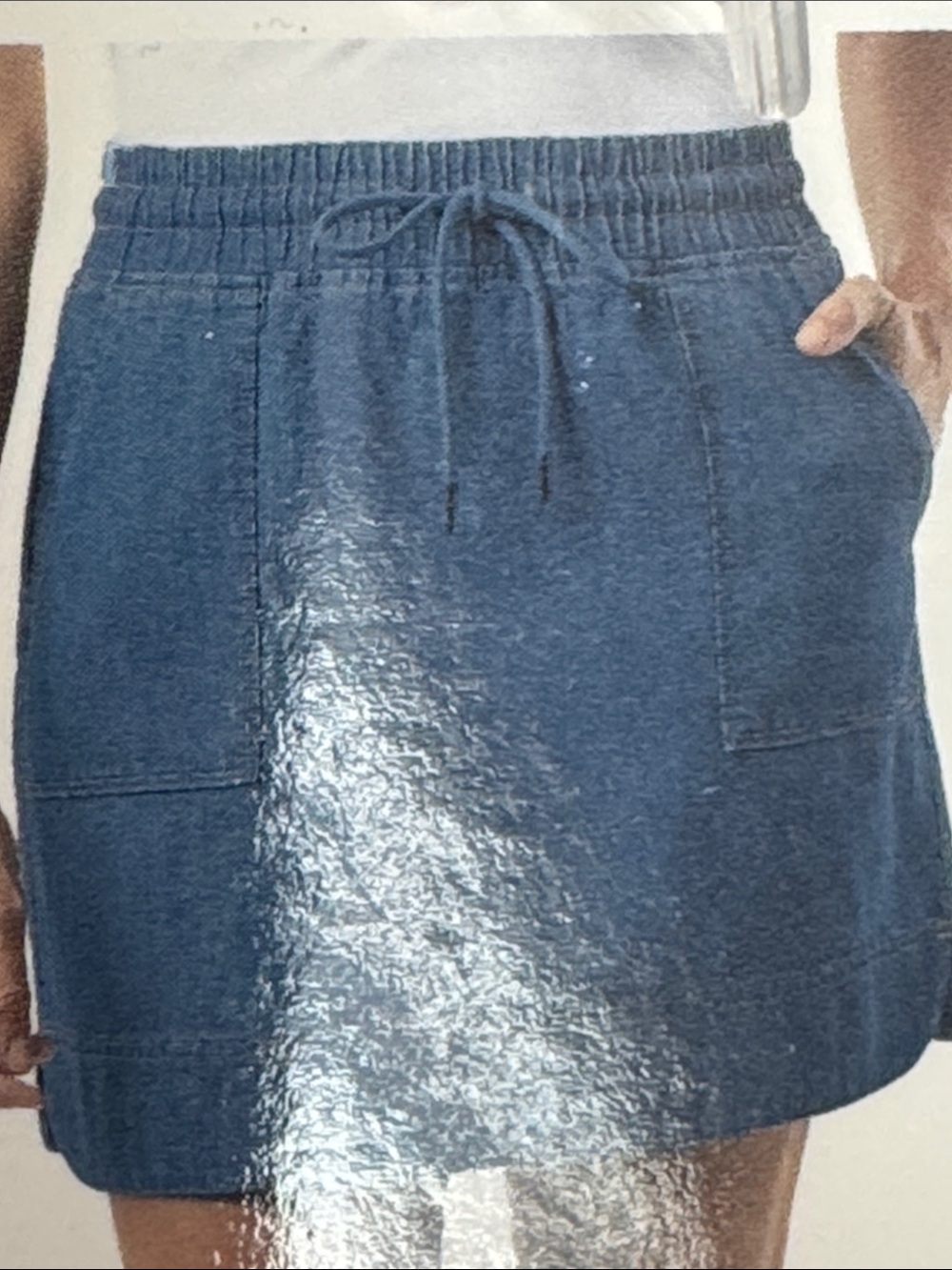 32 Degrees Cool Women’s Drawstring Cotton Skort